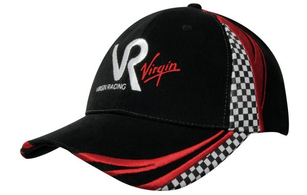 Brushed Heavy Cotton Cap with Embroidery & Printed