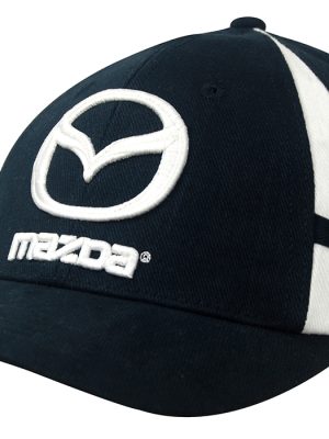 Brushed Heavy Cotton Cap with Crown Inserts & Cont