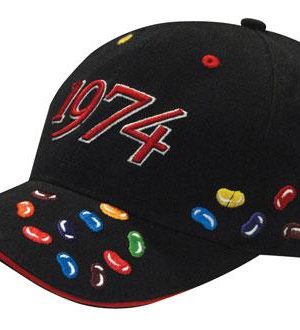 Brushed Heavy Cotton Cap with Jelly Bean Embroider