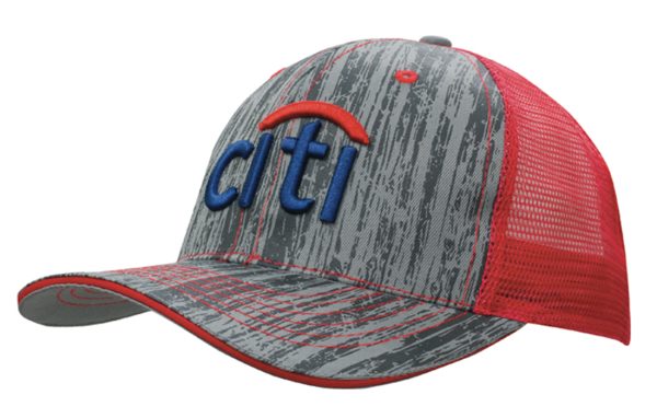 Wood Printed with Mesh Back