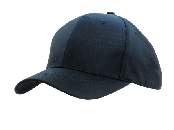 Ripstop Sports Cap with Sandwich Peak Trim