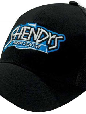 Brushed Cotton Cap with Mesh Back