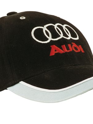 Brushed Heavy Cotton Cap with Reflective Trim & Ta