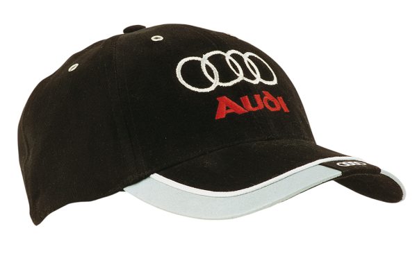 Brushed Heavy Cotton Cap with Reflective Trim & Ta