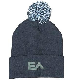 Acrylic Beanie with Pom Pom