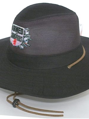 Safari Cotton Twill & Mesh Hat