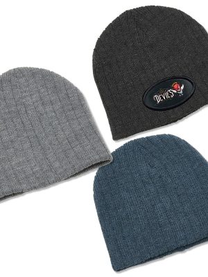 Heather Cable Knit Beanie