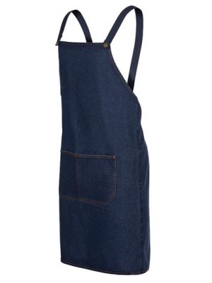 JB's CROSS BACK DENIM APRON (WITHOUT STRAP)