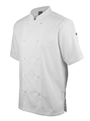 JB's S/S SNAP BUTTON CHEFS JACKET