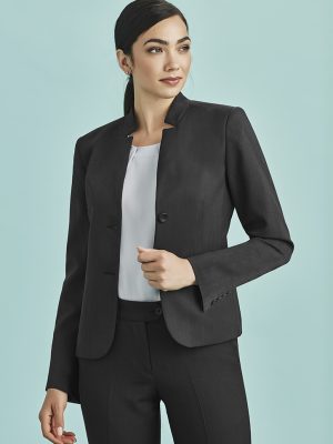 Womens Cool Stretch Short Jacket with Reverse Lape