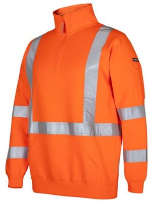 JB's NSW/QLD RAIL (D+N) X BACK 1/2 ZIP FLEECE