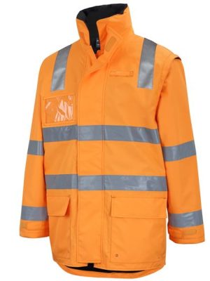 JB's AUST. RAIL D+N ZIP OFF SLEEVE L/LINE JACKET