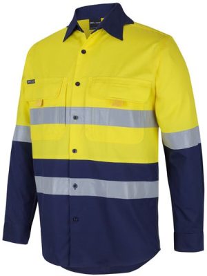 JB's HV (D+N) L/S RIPSTOP FISHING SHIRT