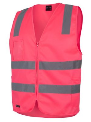 JB's HV (D+N) ZIP SAFETY VEST