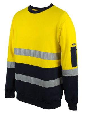 JB's HV 310 (D+N) COTTON CREW NECK FLEECE