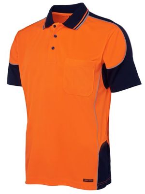 JB's HV 4602.1 S/S CONTRAST PIPING POLO