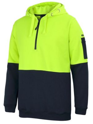 JB's HV 1/2 ZIP FLEECY HOODIE