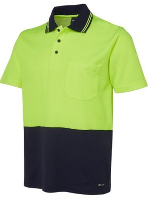 JB's HV NON CUFF S/S COTTON BACK POLO