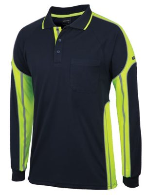 JB's L/S STREET PANEL POLO