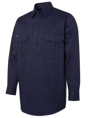JB's CLOSE FRONT L/S WORK SHIRT