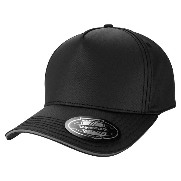 HARLEY CAP - BLACK REFLECTIVE SILVER