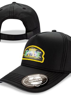 HARLEY CAP - BLACK REFLECTIVE SILVER