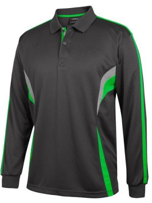 PODIUM L/S COOL POLO