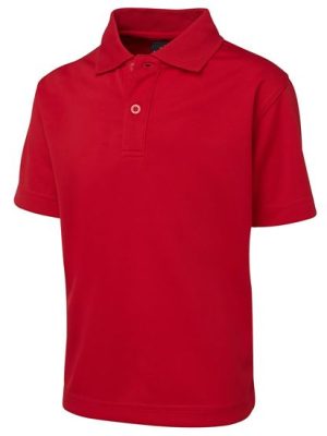 PODIUM KIDS S/S POLY POLO