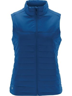 WOMANS NAUTILUS QUILTED VEST DOLPHIN-2XL