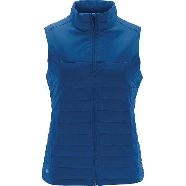 WOMANS NAUTILUS QUILTED VEST DOLPHIN-2XL