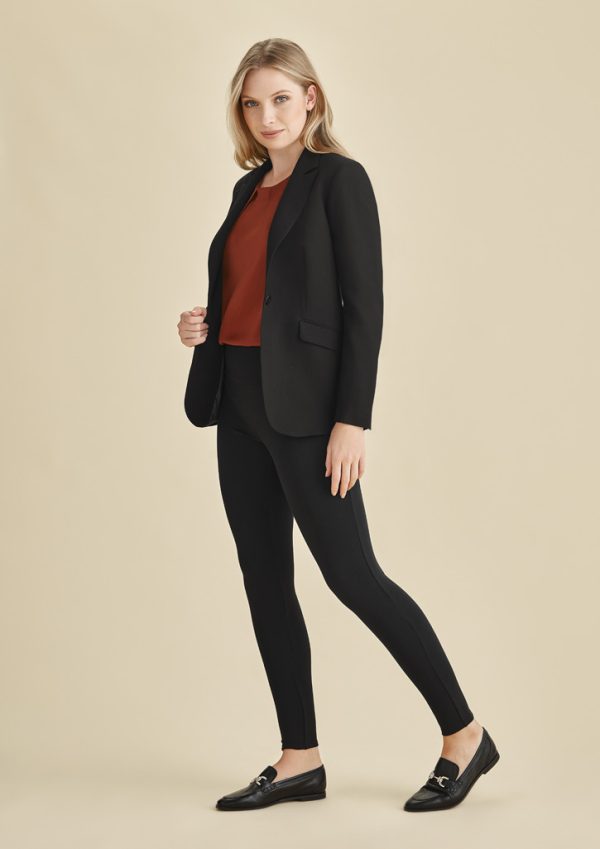 Womens Scuba Ponte High-rise Pull-on Corporate Leg