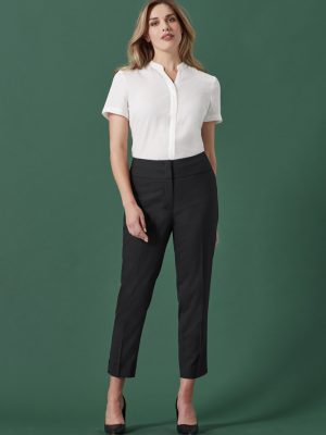 Womens Renew 7/8 Mid-Waist Slim Leg Pant