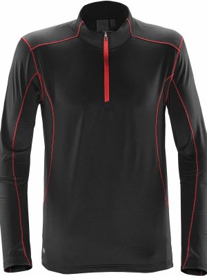MENS PULSE FLEECE PULLOVER NAVY/CARBON-2XL