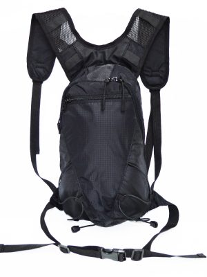 HYDRATION BACKPACK WITH BLADDER- BLACK