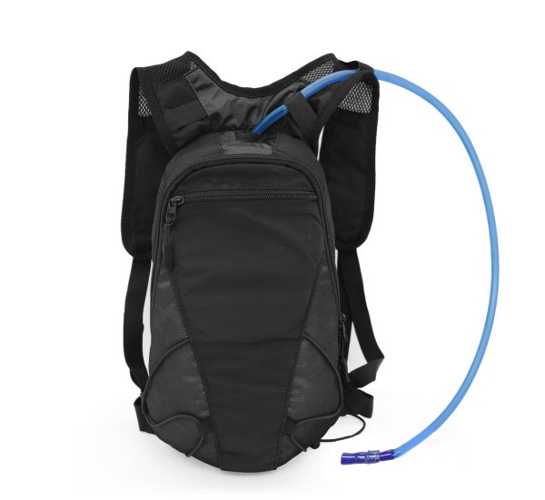 HYDRATION BACKPACK WITH BLADDER- BLACK