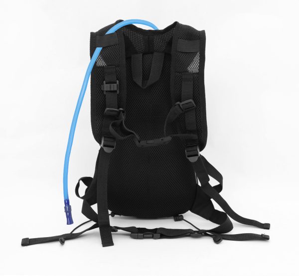 HYDRATION BACKPACK WITH BLADDER- BLACK