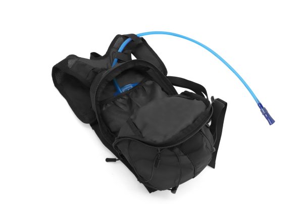 HYDRATION BACKPACK WITH BLADDER- BLACK