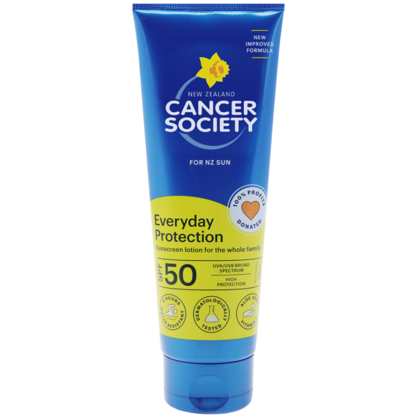 NZ CANCER SOCIETY SUNSCREEN 100ml (6 UNITS)