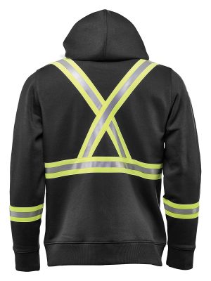 MENS OMEGA REFLECTIVE ZIP HOODY