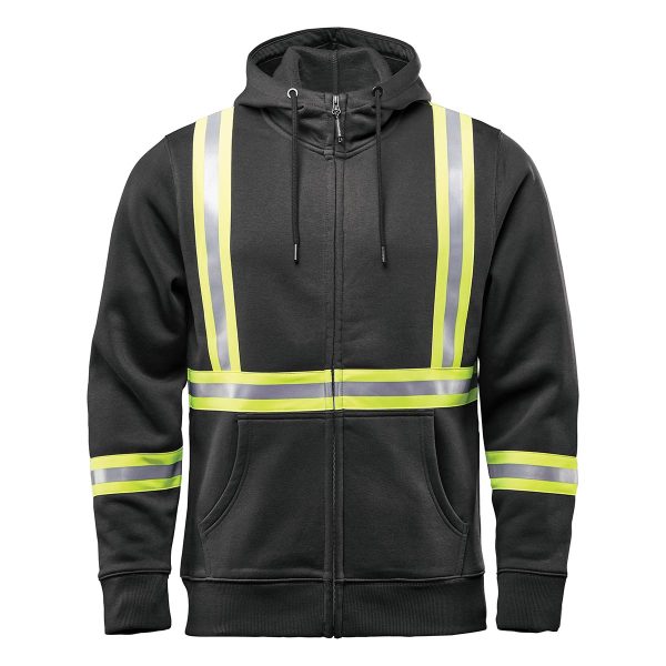 MENS OMEGA REFLECTIVE ZIP HOODY