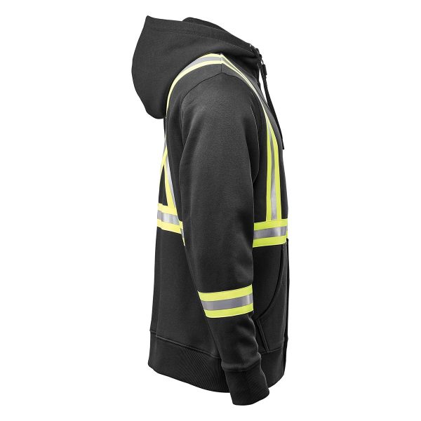 MENS OMEGA REFLECTIVE ZIP HOODY