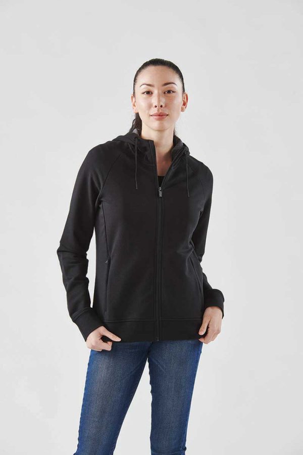 WOMENS DOCKYARD FULL ZIP HOODY