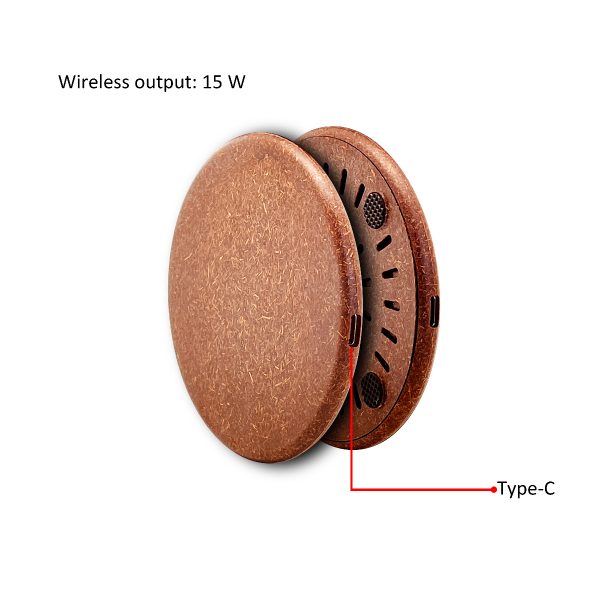 COCONUT WIRELESS CHARGER (MOQ 100)