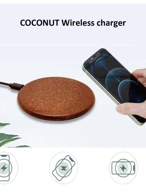 COCONUT WIRELESS CHARGER (MOQ 100)