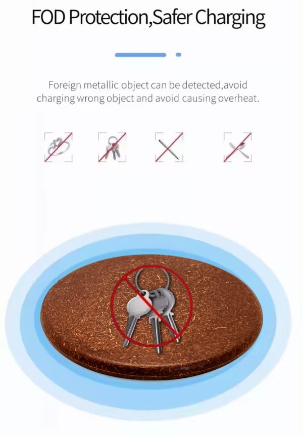 COCONUT WIRELESS CHARGER (MOQ 100)