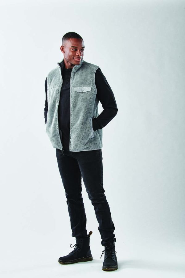 MENS BERGEN SHERPA FLEECE VEST