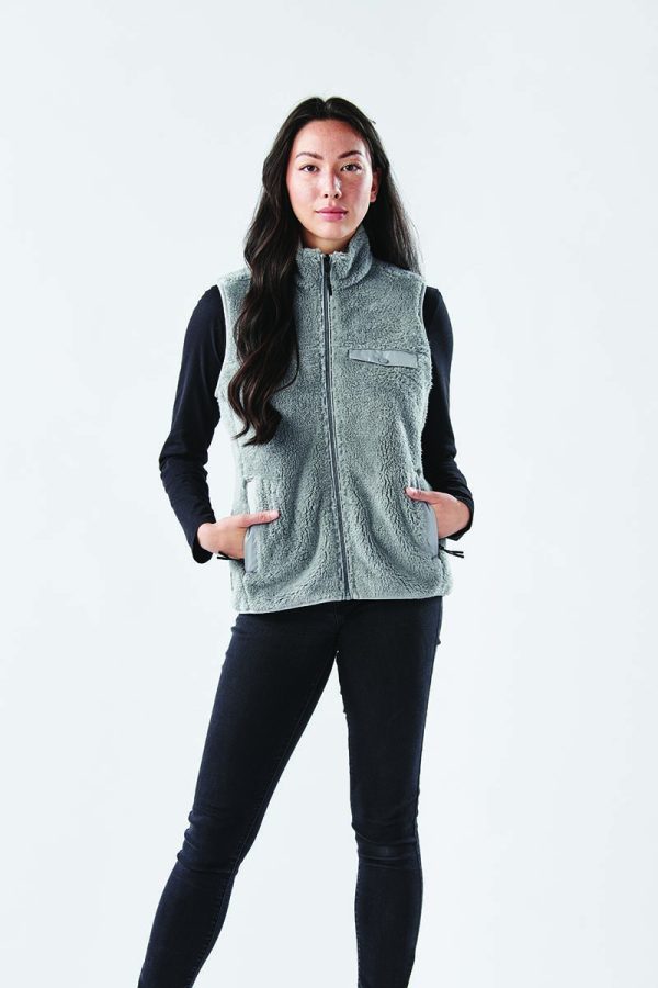 WOMENS BERGEN SHERPA FLEECE VEST