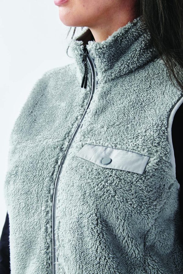 WOMENS BERGEN SHERPA FLEECE VEST