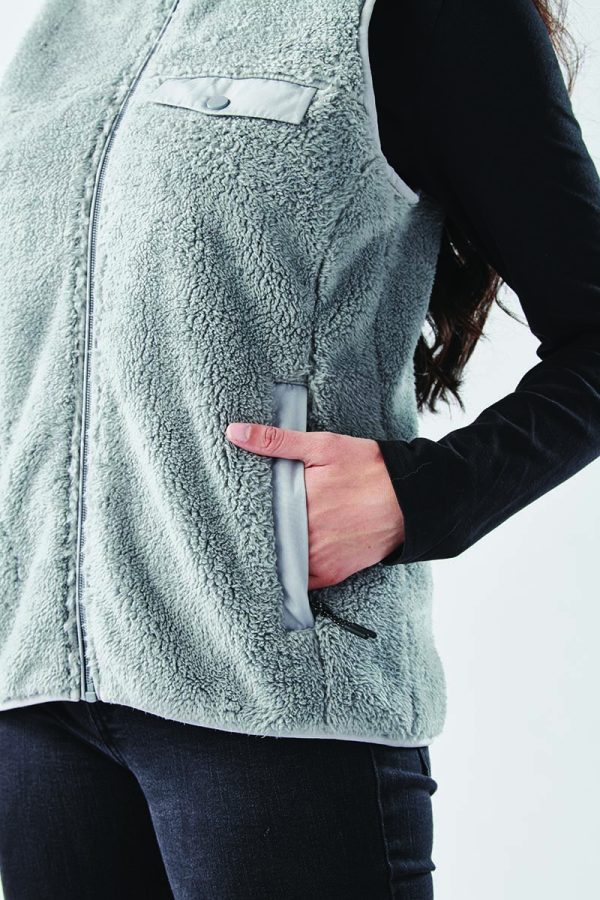 WOMENS BERGEN SHERPA FLEECE VEST