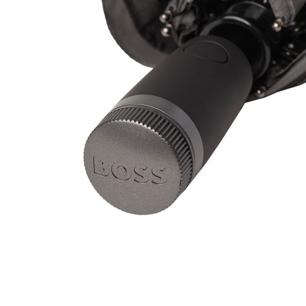 HUGO BOSS  GEAR POCKET UMBRELLA - BLACK